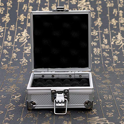 Dalkeyie Silver Aluminum Tattoo Machine Gun Box Case Tattooing Kits Tattoo Supply Permanent Makeup Accessories