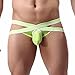 FEESHOW Men's Jock Strap Bikini Birefs X Cross Bulge Pouch Underwear