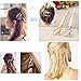 26PCS Gold Silvel Minimalism Hair Clips Dainty Feather Hollow Geometric Clasps Moon Triangle Circle Bow Infinity Hairpin Crown Star Cat Hair Barrettes for Girl Women with Thick Hair Styling (26 pcs)