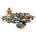 Cornucopia Brands Super XL Bag of Plastic Building Bricks 1000 Building Bricks, Plastic Bricks, Classic Colors, No Annoying Fillers Bricks