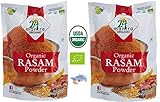 Organic Rasam Powder USDA Certified Organic EU Certified Organic Pesticides Free Adulteration Free Sodium Free - Pack of 2 X 3.5 Ounces (7 Ounces) - 24 Mantra Organic