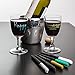 Rich Metallic Markers - 5 All-Purpose Markers for Smudge-Free, Fully Erasable Decoration of Wine Glasses, Mirrors, and Windows - with Microfiber Cleaning Cloth, eBook, and Printable Templates