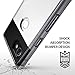 Ringke Fusion Google Pixel 2 XL Phone Case Crystal Clear Minimalist Transparent PC Back TPU Bumper Drop Protection Scratch Resistant Natural Shape Protective Cover for Pixel 2 XL - Smoke Black