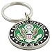 EEC, Inc. US Army Crest Keychain Patriotic Key Rings Military Gifts Collectibles Men Women, Green, 1 1/2