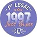 1st Legal Shot Glasses (Customized)