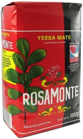 Yerba Mate Rosamonte - 3 bags of 2.2 Lbs each by Rosamonte