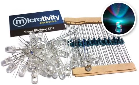 microtivity IL603 5mm RGB Slow-Rotating LED (Pack of 12)