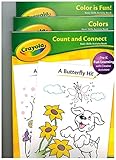 Toy Crayola Creative Basics Preschool Workbook (Set of 3) and 10-pk Markers, CCPK-01 Book
