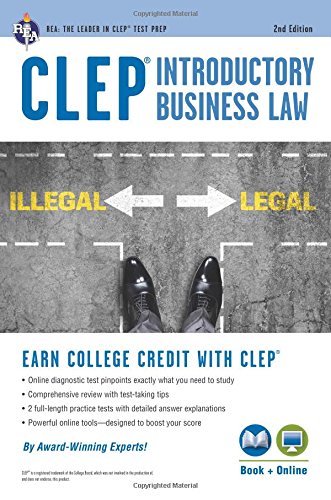 CLEP® Introductory Business Law Book + Online, 2nd Ed. (CLEP Test Preparation) - Thumbnail 2
