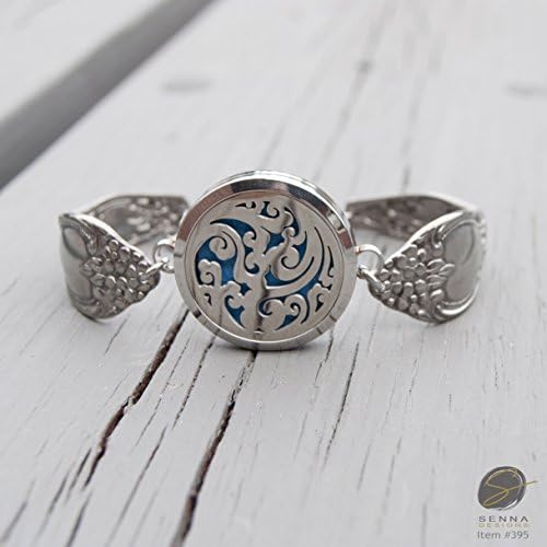 Silverware Essential Oil Bracelet