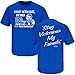Smack Apparel Los Angeles Baseball Fans. Stay Victorious. I Don't Often Hate Blue T-Shirt (S-3X)