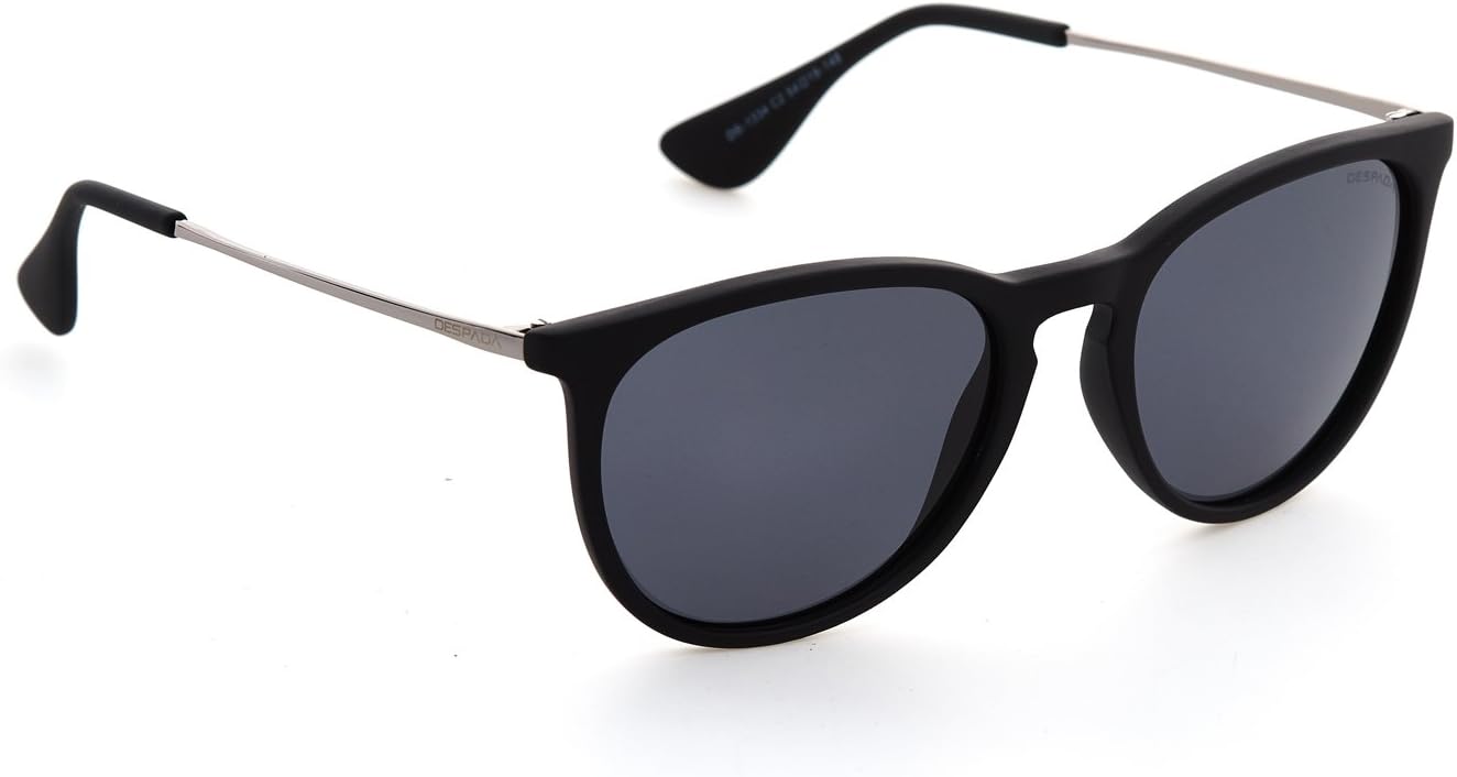 DESPADA Premium Unisex Designer Fashion Wayfarer Super light Metal Frame Sunglasses with UV Lenses, Made in Italy