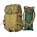Tactical Backpack + Hydration Bladder with Emergency & Survival Gear, Military Backpack Hiking Camping Bug Out Bag Kit