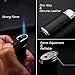 Jet Flame Lighter Handmade Genuine Leather + Elegant Embossing Process Gas Refillable Luxury Crafts Turbo Lighter (Gas Not Included) (Carbon)