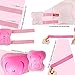 eNilecor Kid's Knee Pads Wrist Roller Elbow Blading Blades Pad Guards for Skating as Girls Birthday, Christmas Gift Pack of 6