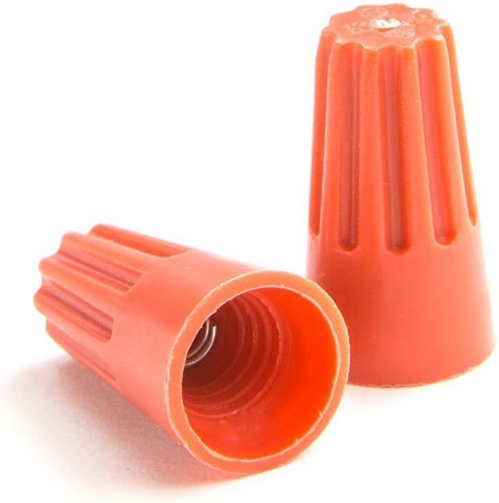 DollaTek Electrical Wire Connection Screw Twist Connector Cap 70Pcs Pack Home and Work Tools, Blue, Orange, Yellow, Red - Image 4