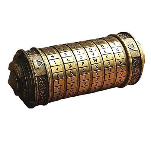EbuyChX Da Vinci Code Locker Valentine's Day Fun Creative Romantic Birthday Gi Bronze
