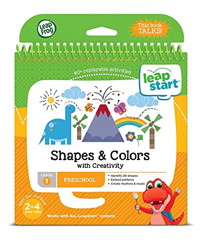 LeapFrog LeapStart Preschool Activity Book: Shapes and Colors and Creativity