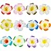 Hawaiian Luau, 36 Pack Flower Headband Lei and Hair Clips Set, Headpiece Hairpins Party Favors For  Summer Beach Vacation, Tropical Party Decorations Supplies, Birthday, Wedding And Costume Events