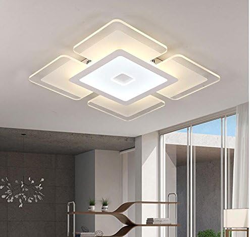 Cttsb Ceiling Lamp Ultra Thin Rectangular Large Office Modern