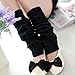 Binmer(TM)Winter Outdoor Fashion Warm Cable Knit Leg Warmers Foot Glove (B)