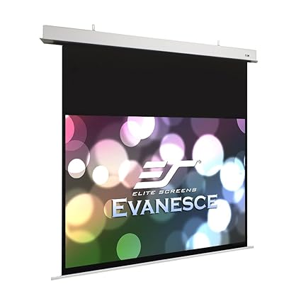 Elite Screens Evanesce 126 Inch 4 3 Recessed In Ceiling Electric