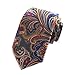 MENDENG Men's Classic Necktie Jacquard Woven Ties for Men Formal Business Wedding Party Groomsmen Tie Blue-ZZL118