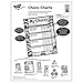 TREND enterprises, Inc. Behavior Measurement Charts, Sock Monkeys Success Charts, 25 charts, 100 stickers
