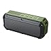 AUKEY Bluetooth Speaker, Outdoor Wireless Speaker with 16 Hours Playtime, Water and Shock Resistant, Dedicated Bass Port for iPhone, iPad, Samsung & More - Army Green