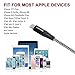 AASAMA Lightning Cable, 6 Feet Extra Long Certified Nylon Braided iPhone Charging Cord for iPhone, iPad and iPod with Leather Straps - Black in Grey (3 Pack)