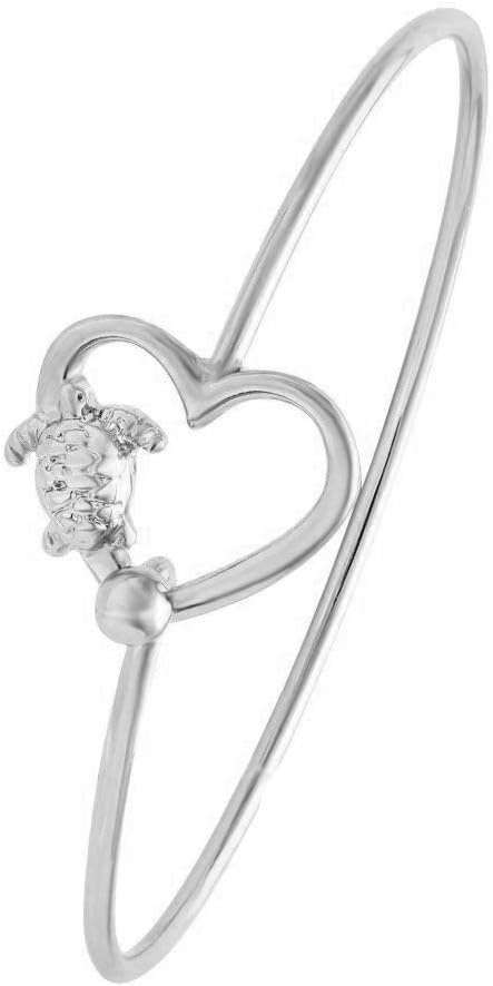SENFAI Turtle in Heart Copper Female Bracelet Bangle
