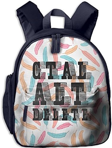 Ctrl Alt Delete Kids Fashion Waterproof Daypack Bag