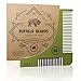The Ultimate Beard Shaping Tool - Groom Guide Stencil from Buffalo Beards - with Beard Brush, Beard Comb, Beard Shaper Template and Guide