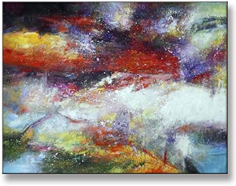 Hand Painted Canvas Paintings Abstract Unframed Tablet 36X24 inch (91X61 cm) for Living Room Bedroom Dining Room Wall Decor To DIY Frame Home Decoration by Neron Art