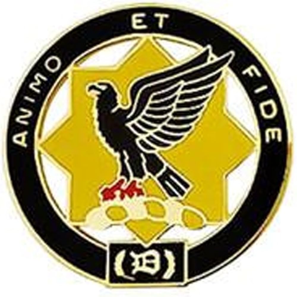 1st Cavalry Regiment US Army Unit Crest Clothing