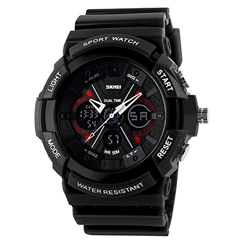 New unisex fashion sport watch analog/digital water res…