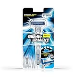 Mach 3 Turbo Shaving Razor with 1 pre-loaded cartridge by Gillette