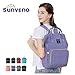 SUNVENO Baby Diaper Bag Backpack Quilted Mommy Maternity Nappy Bag Large Travel Backpack Nursing Bag for Baby