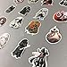 Stickers 25 Pcs Cartoon Stickers PVC Waterproof Sunlight-Proof DIY Ideals for Cars Motorbikes Skateboard Spinner Luggages Laptops Stickers