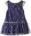 Nautica Baby-Girls Infant Mesh Dress with Metallic Anchor Print