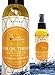 Best Natural Hair Oil Therapy -100% Organic & Natural Argan, Lavender, Castor, Olive, Almond Oil – Anti Wrinkle, Moisturizer for Skin, Hair, Scalp, Beard, Cuticle, Nails & Foot - Nature Lush 5.07oz