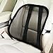 Zone Tech Set of 4 PosturePro Mesh Office Chair & Car Seat Lumbar Back Support