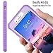ULAK iPhone 7 Plus Case, iPhone 7 Plus Case Purple, Slim Shockproof Flexible TPU Bumper Case Durable Anti-Slip Slim Front and Back Hard Protective Cover for Apple iPhone 7 Plus 5.5 inch Purple