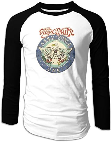 Aerosmith Aero Force One Black Men Classic Matching Tee Shirt