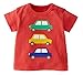 Fiream Little Boys&Girls Summer Cotton Short Sleeve T Shirt(18months to 6years)