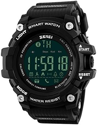 EOBP bluetooth smart watch 50m waterproof multifunction Sports wrist watch with remote camera Compatible with IOS android system Electronic watches