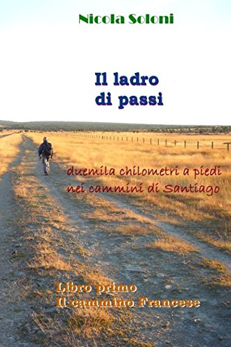 Il ladro di passi. Libro primo. Il cammino Francese: Duemila chilometri a piedi nei cammini di Santiago (Italian Edition)