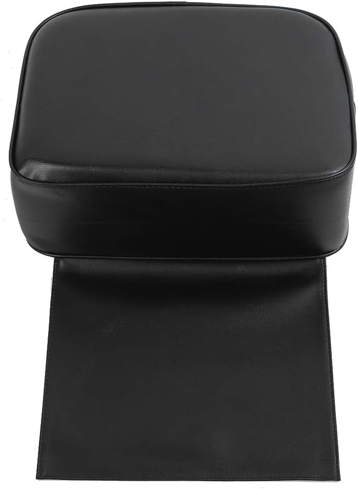 Qkiss Hair Salon Barber Chair Child Booster Seat Cushion Hair Cutting Styling Beauty SPA Equipment(Black): Kitchen & Dining
