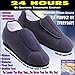 Adjustable Comfortable Health Slippers, Ladies (8-9), Navy