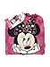 Disney Minnie Mouse Pink 2-Piece Plush Slumber Bag and Backpack Set, 30
